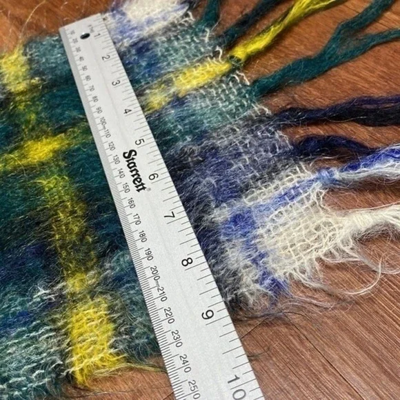 Vtg Andante‎ Mohair Wool Scarf - Picture 12 of 12